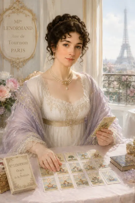 Klassisches Porträt von Madame Lenormand