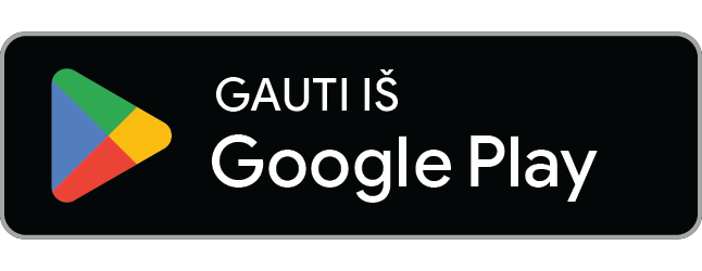Gaukite iš Google Play